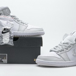 Air Jordan 1 Mid "White Camo" White Grey DC9035-100